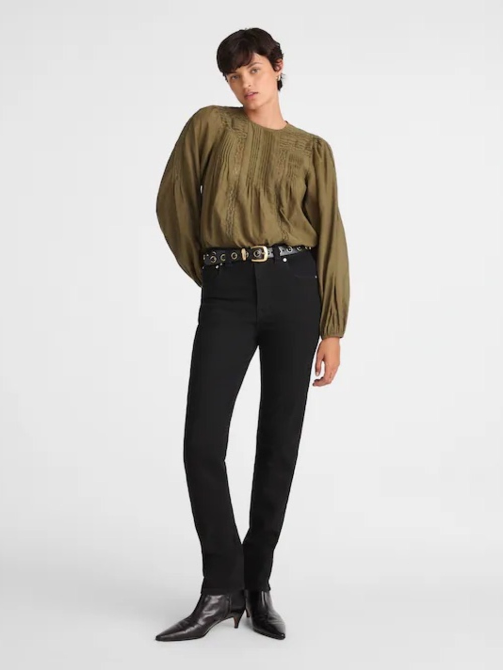 NWT Madewell Black The Perfect Vintage Jean, Size 30